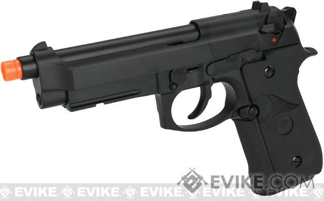 PISTOLA AIRSOFT BERETTA M9 INOX GBB WE 