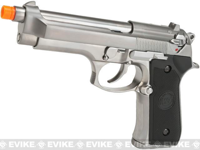 WE-Tech Full Metal M9 Heavy Weight Airsoft GBB Professional Training Pistol (Color: Silver)