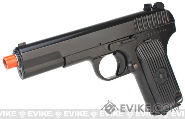 WE-Tech TT33 Full Metal Airsoft GBB Gas Blowback Pistol (Color: Black)