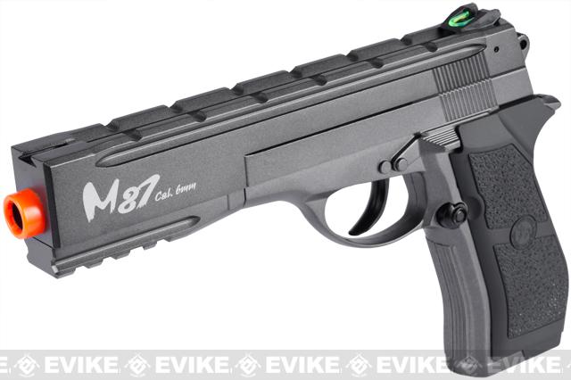 WinGun Full Metal M87 CO2 Airsoft Gas Non-Blowback Pistol