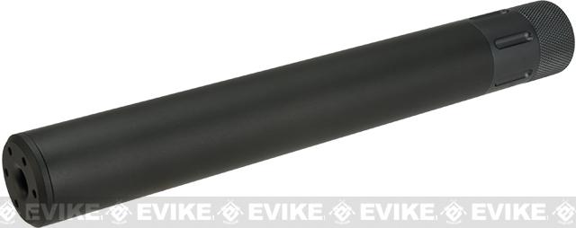 G&P Full Metal QD Mock Silencer for Mk14/M14/EBR Series Airsoft Rifles - Black