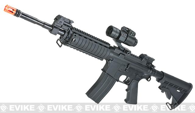 KJ Works Full Metal M4 RIS Airsoft GBB Gas Blowback Rifle