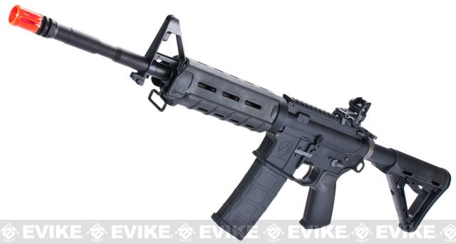 z KWA Full Metal Magpul PTS LM4 Airsoft GBB Gas Blowback Rifle - Black