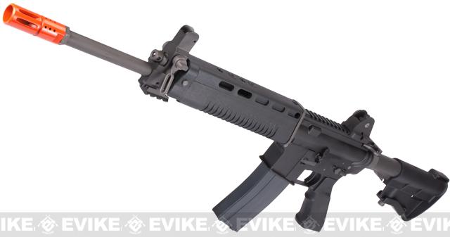 WE Open Bolt Full Metal M4 T91 Carbine Airsoft Gas Blowback GBB Rifle - Black