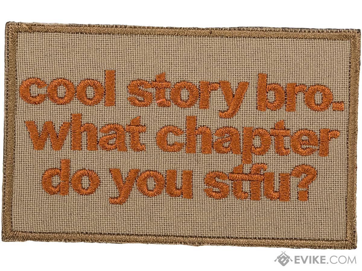 Griffon Industries Cool Story Bro Patch (Color: Coyote)