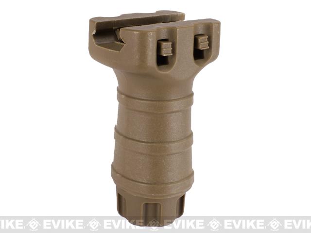 Stubby RIS Tactical Vertical Support Fore Grip For Airsoft (Color: Dark Earth)