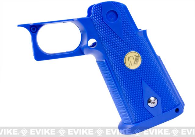 WE-Tech Custom IPSC Grip for HICAPA Series Airsoft Gas Blowback Pistols (Color: Blue)