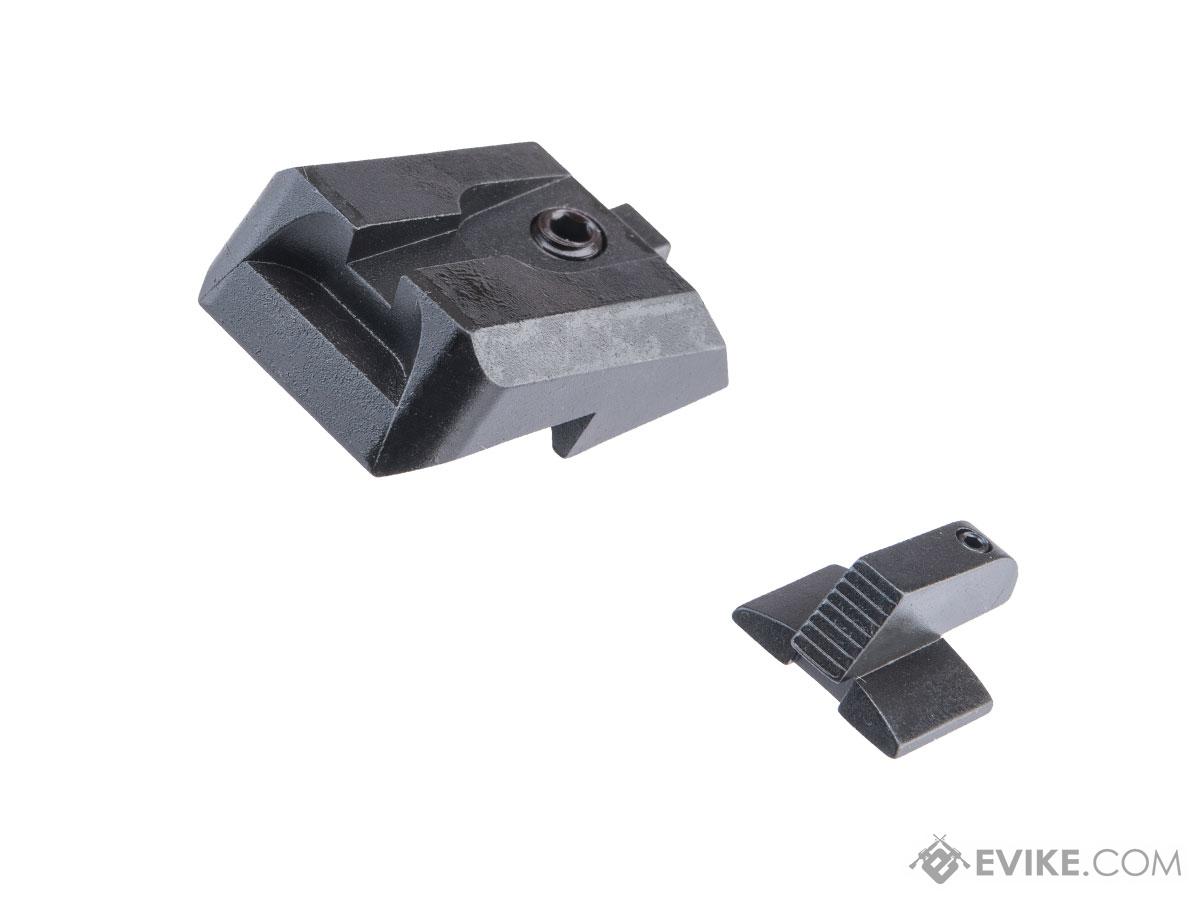 Guarder Steel Front & Rear Sight Set for Tokyo Marui MEU & Compatible Airsoft Gas Blowback Pistols