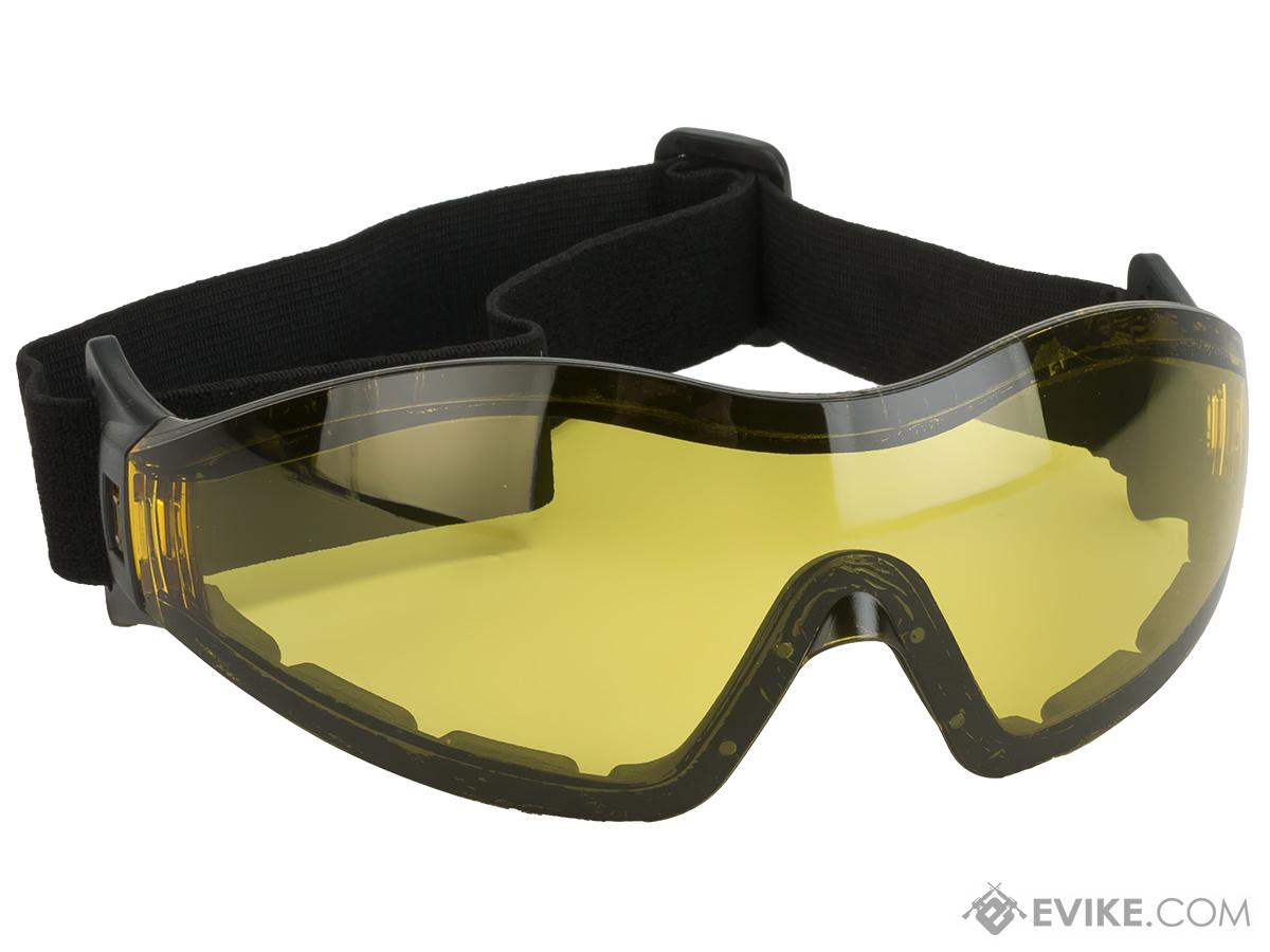 Global Vision Z-33 ANSI Z87.1 Rated Anti-Fog Safety Shooting Goggle (Color: High Contrast Lens)