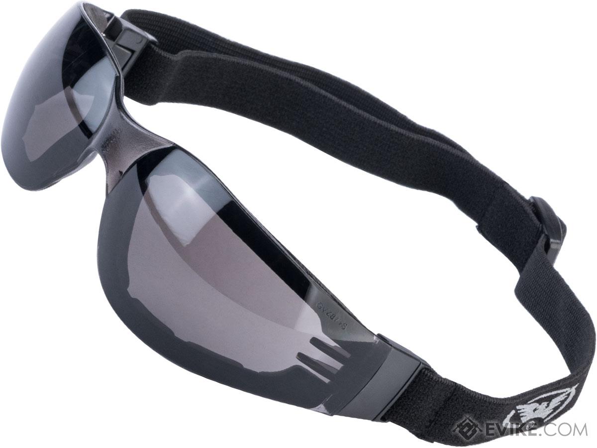 Global Vision Ideal Padded Safety Goggles (Model: Smoke Lenses)