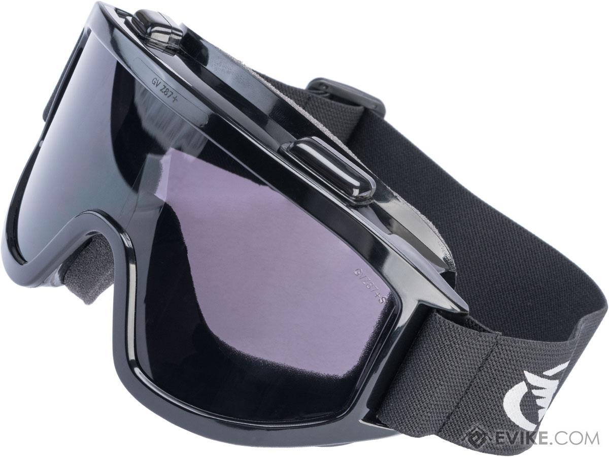 Global Vision Windshield Anti-Fog Full Seal Goggles (Color: Smoke Lens)