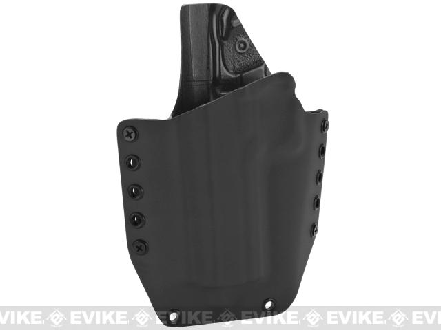 KAOS Concealment Belt / MOLLE Kydex Holster (Model: 4.3 Hi-Capa / Black / Left Hand)