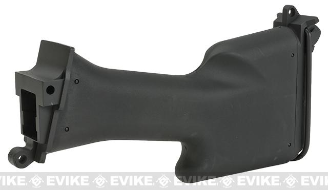 A&K Full Size Polymer Stock for  M249 MK-II AEG Rifles - Black