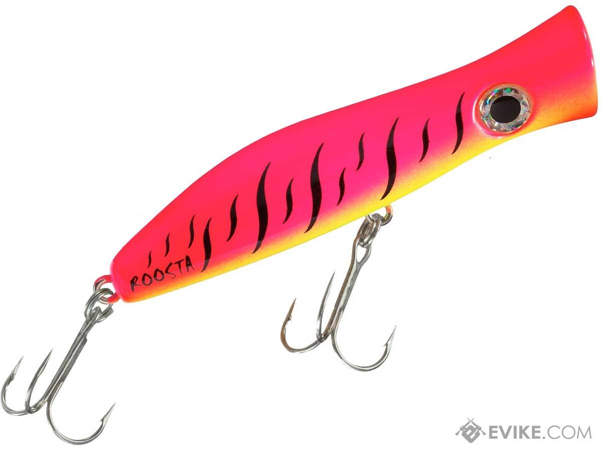 Halco Roosta Popper Hard Body Floating Lure (Size: 135 / Pink Flourescent)