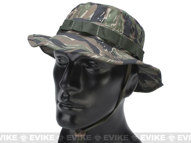 Matrix Lightweight Rip Stop Jungle Boonie Hat (Color: Tiger Stripe / Medium)