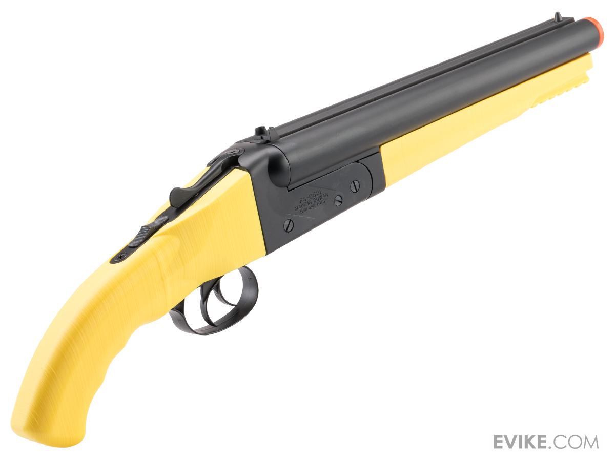 Hwasan Double Barrel Airsoft Gas Shotgun (Model: Yellow 3D-Printed ...