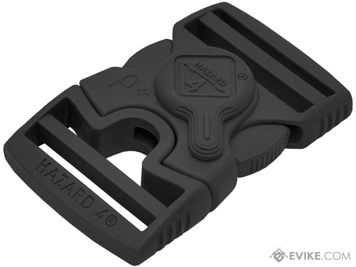 Hazard 4 Patented 2 Rotor Locking Buckle (Color: Black)