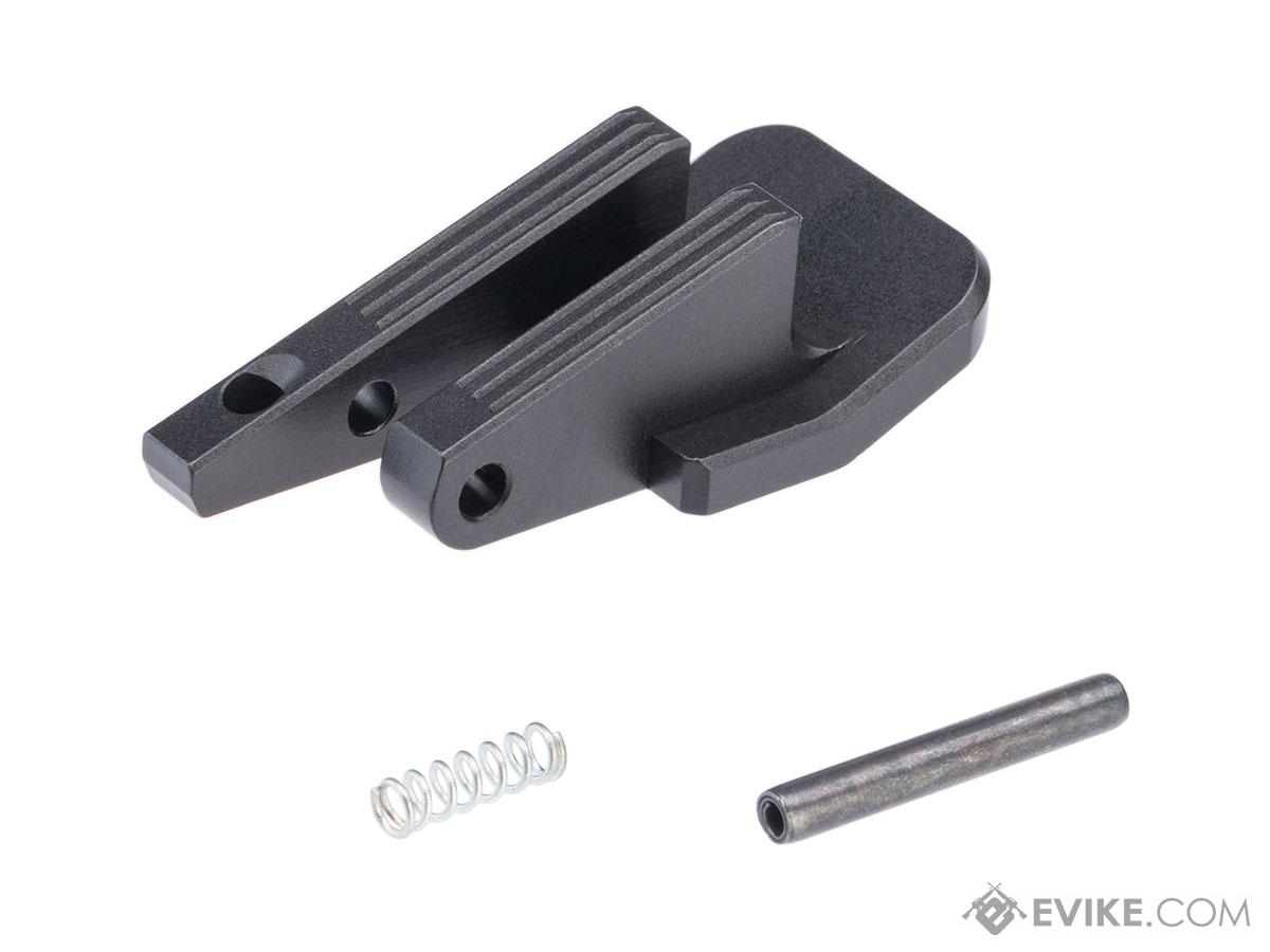 HB Industries Duckbill Mag Release Lever for CZ Scorpion EVO Pistols and Rifles (Model: Aluminum / Black)