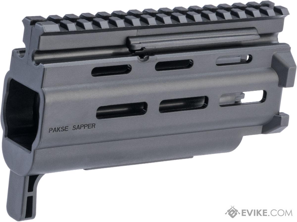 HB Industries Pakse Sapper 6.4 M-LOK Handguard For CZ Scorpion EVO 3 Pistols and Rifles (Color: Black)