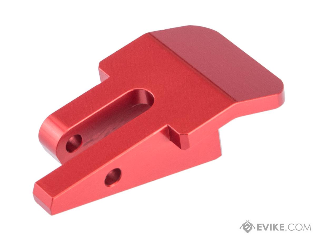 HB Industries Duckbill Mag Release Lever for CZ Scorpion EVO Pistols and Rifles (Model: Aluminum / Red)