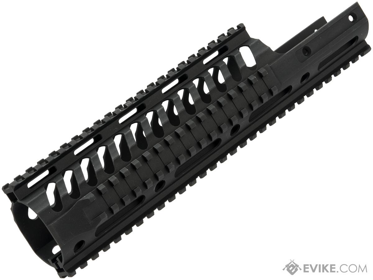 Helix Axem KV Rail for Vector AEG and Gas Blowback Airsoft Rifles (Color: Black / 12)