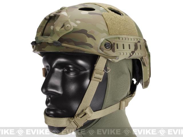PJ Tactical Helm Mit Vollgesichtsmaske - Verstellbarer Schutz Für Paintball & Airsoft