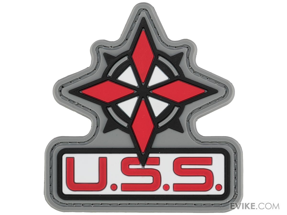 USS Umbrella PVF Morale Patch, Tactical Gear/Apparel, Patches Evike