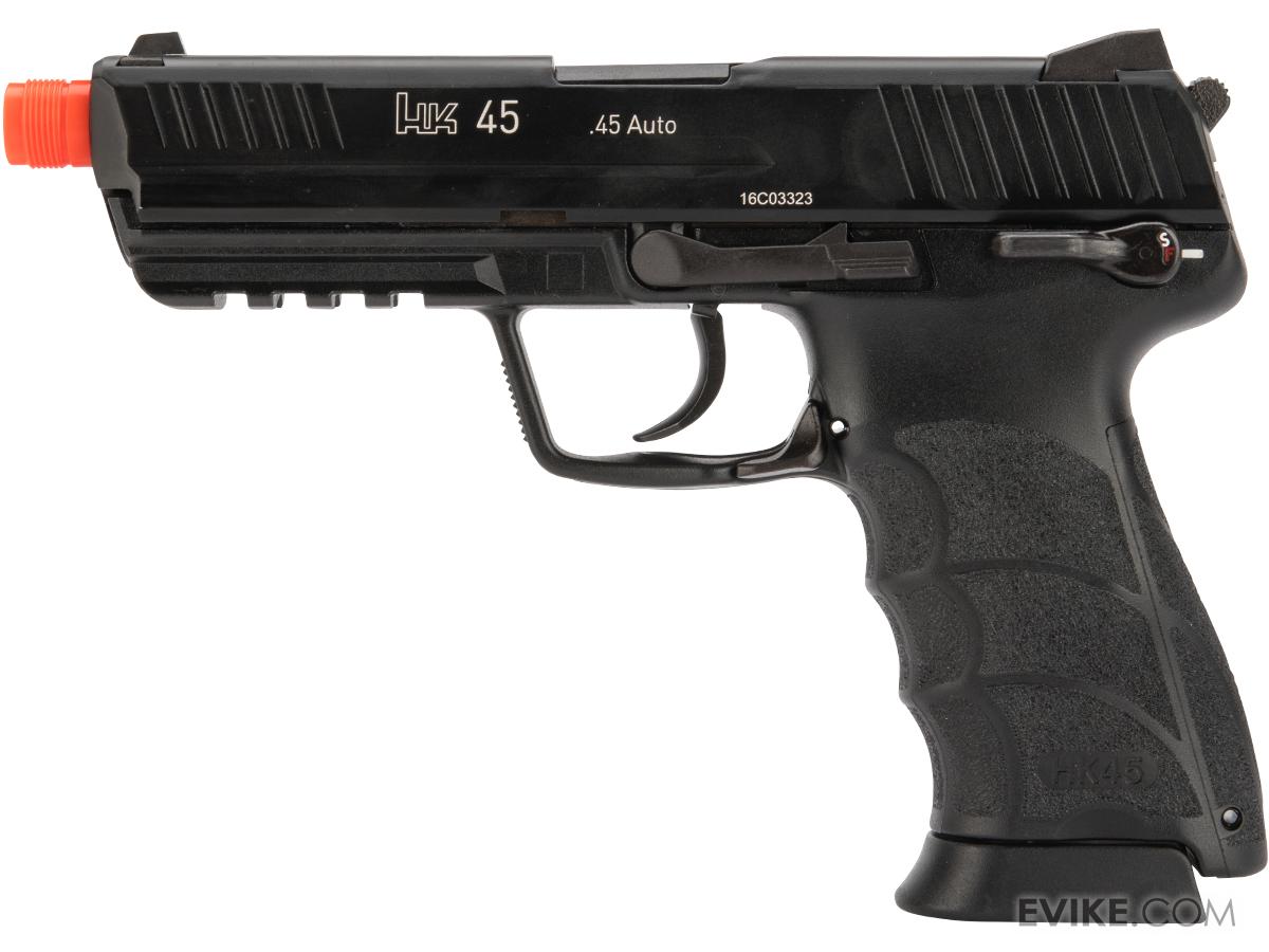【限定販売】 & Heckler Koch KWA by Pistol GBB Airsoft HK45 Metal Full トイガン