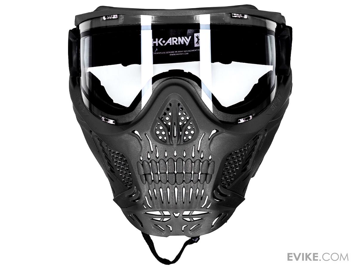 HK Army HSTL Skull Full Face Goggle (Color Black / Ice Lens), Tactical Gear/Apparel, Masks