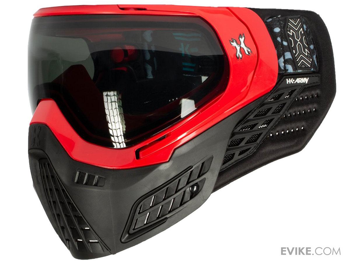 HK Army KLR Full Seal Airsoft/Paintball Mask (Color Blackout Red