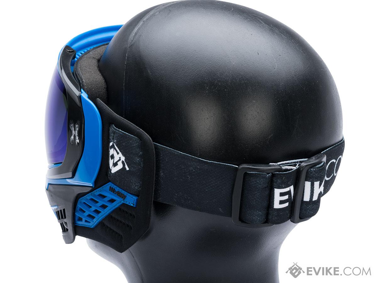 HK Army KLR Full Face Mask w/ Evike.com Headband (Color: Cobalt ...