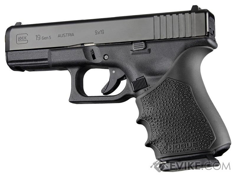 Hogue HandAll Beavertail Handgun Grip Sleeve (Color: Black / GLOCK 19 Gen 1, 2, 5)
