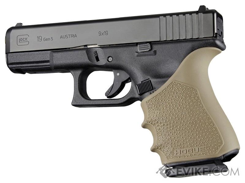 Hogue HandAll Beavertail Handgun Grip Sleeve (Color: Flat Dark Earth / GLOCK 19 Gen 1, 2, 5)