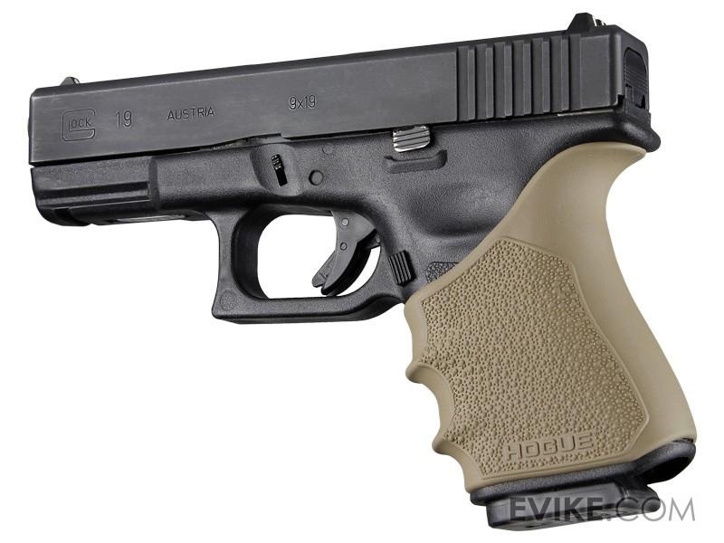 Hogue HandAll Beavertail Handgun Grip Sleeve (Color: Flat Dark Earth / GLOCK 19 Gen 3 & 4)