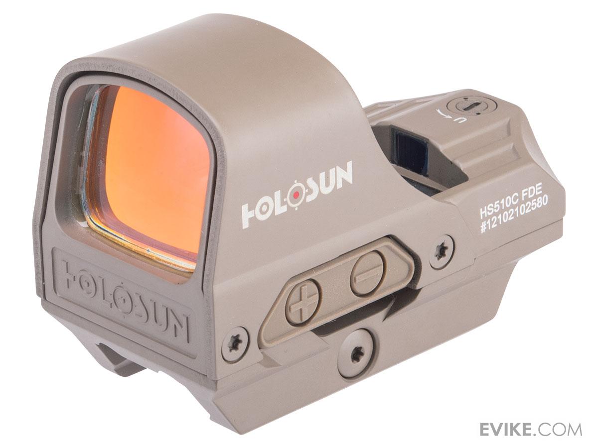 HOLOSUN HS510C Solar / Battery Powered Open Reflex Sight w/ Dual