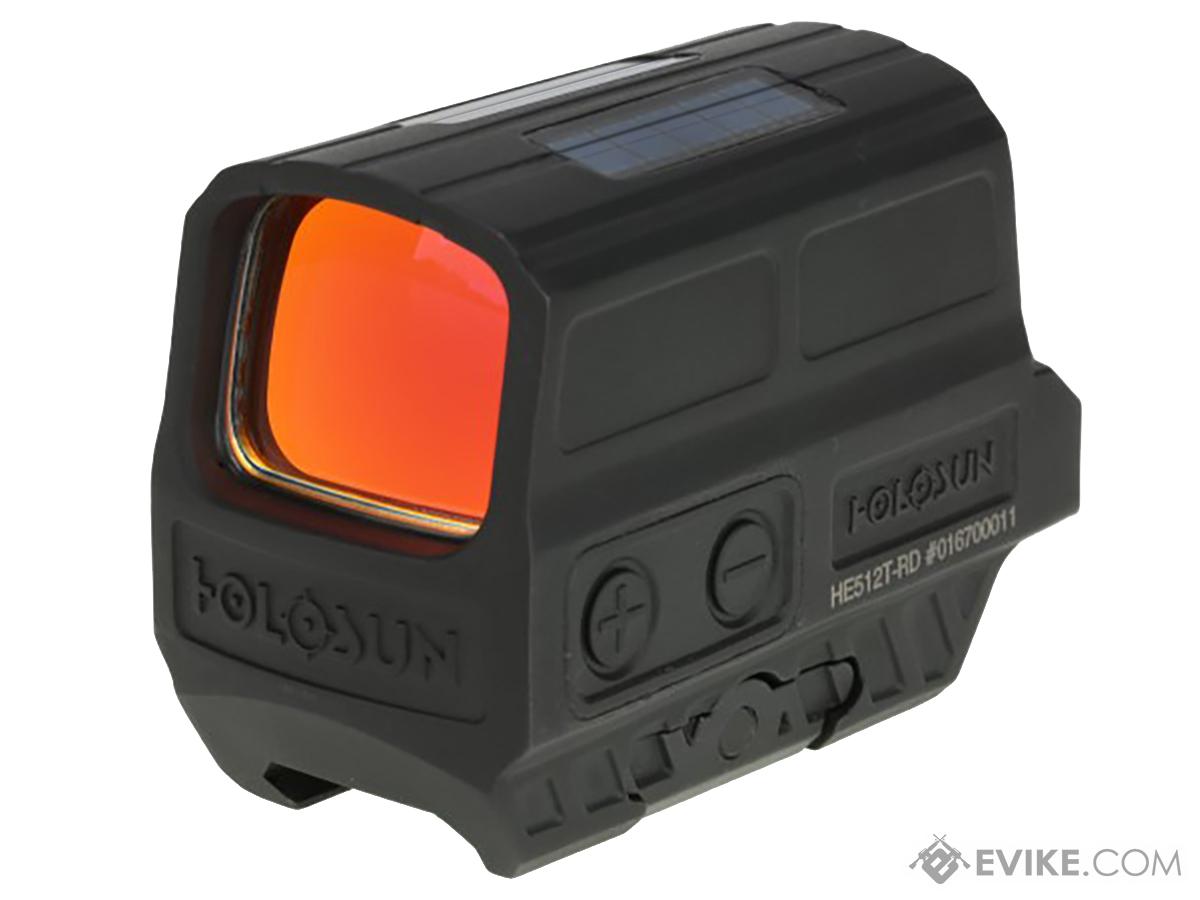 HOLOSUN HS512C Solar + Battery Powered Enclosed Reflex Sight (Type: Orange Dot)