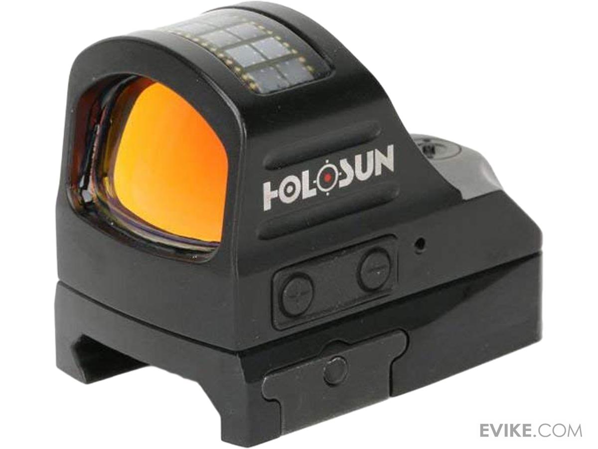 HOLOSUN HS407C V2 Solar + Battery Powered Micro Dot Reflex Sight w/ Dot