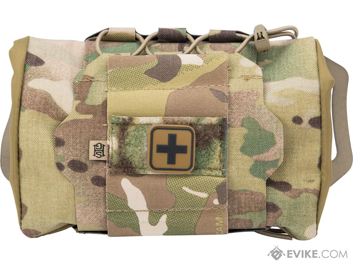 HSGI Reflex IFAK Pouch Kit w/ Roll and Carrier (Color: Multicam)