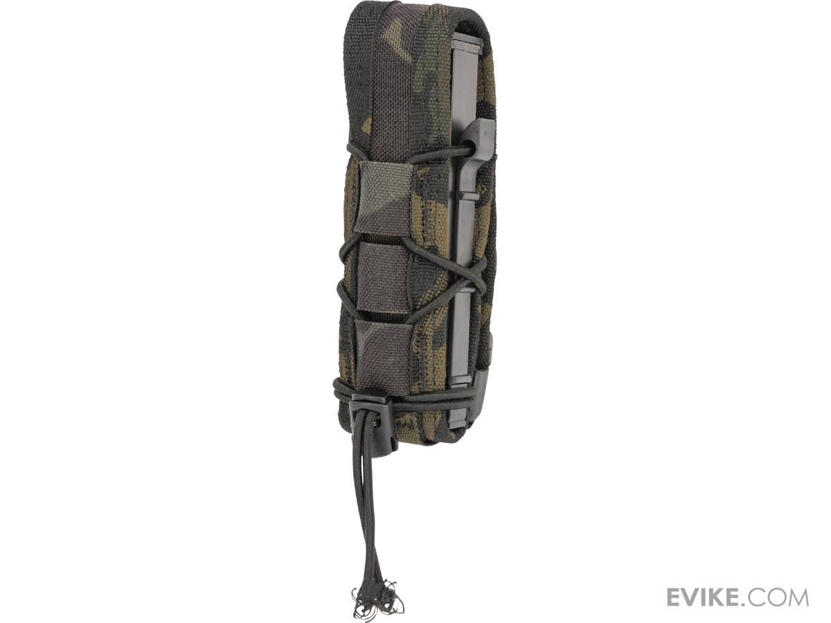 HSGI Extended Pistol TACO Pouch In MultiCam - Holds Pistol Mags, Flashlights, Batons - MOLLE Compatible Tactical Pouch