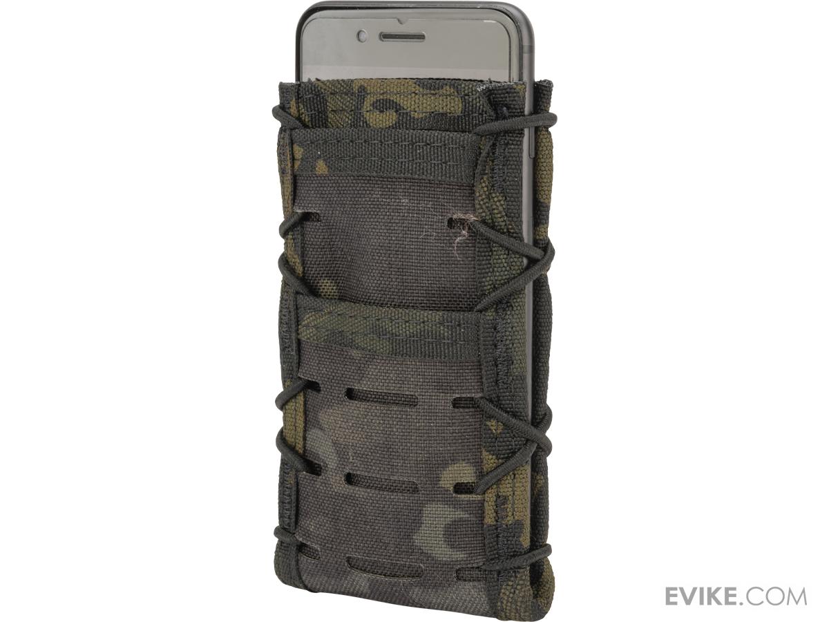HSGI ITACO® Phone/Tech Pouch V2 (Color Multicam Black / MOLLE Small