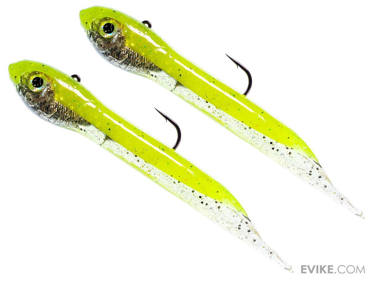 Hook Up Baits Handcrafted Soft Fishing Jigs (Color: Glow Green / 1 oz) | Evike.com Hook Up Baits Handcrafted Soft Fishing Jigs (Color: Glow Green / 1 oz) | Evike.com
