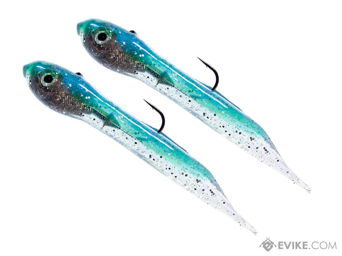 Hook Up Baits Bullet Handcrafted Soft Fishing Jigs (Color: Mint / 4 / 1.5 oz)