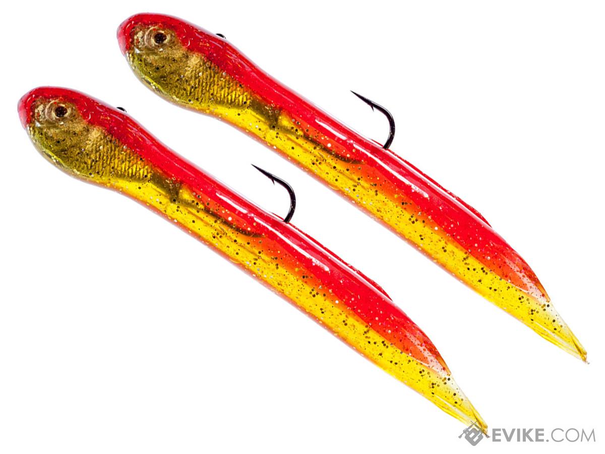 Hook Up Baits Bullet Handcrafted Soft Fishing Jigs (Color: Red Crab / 4 / 1.5 oz)