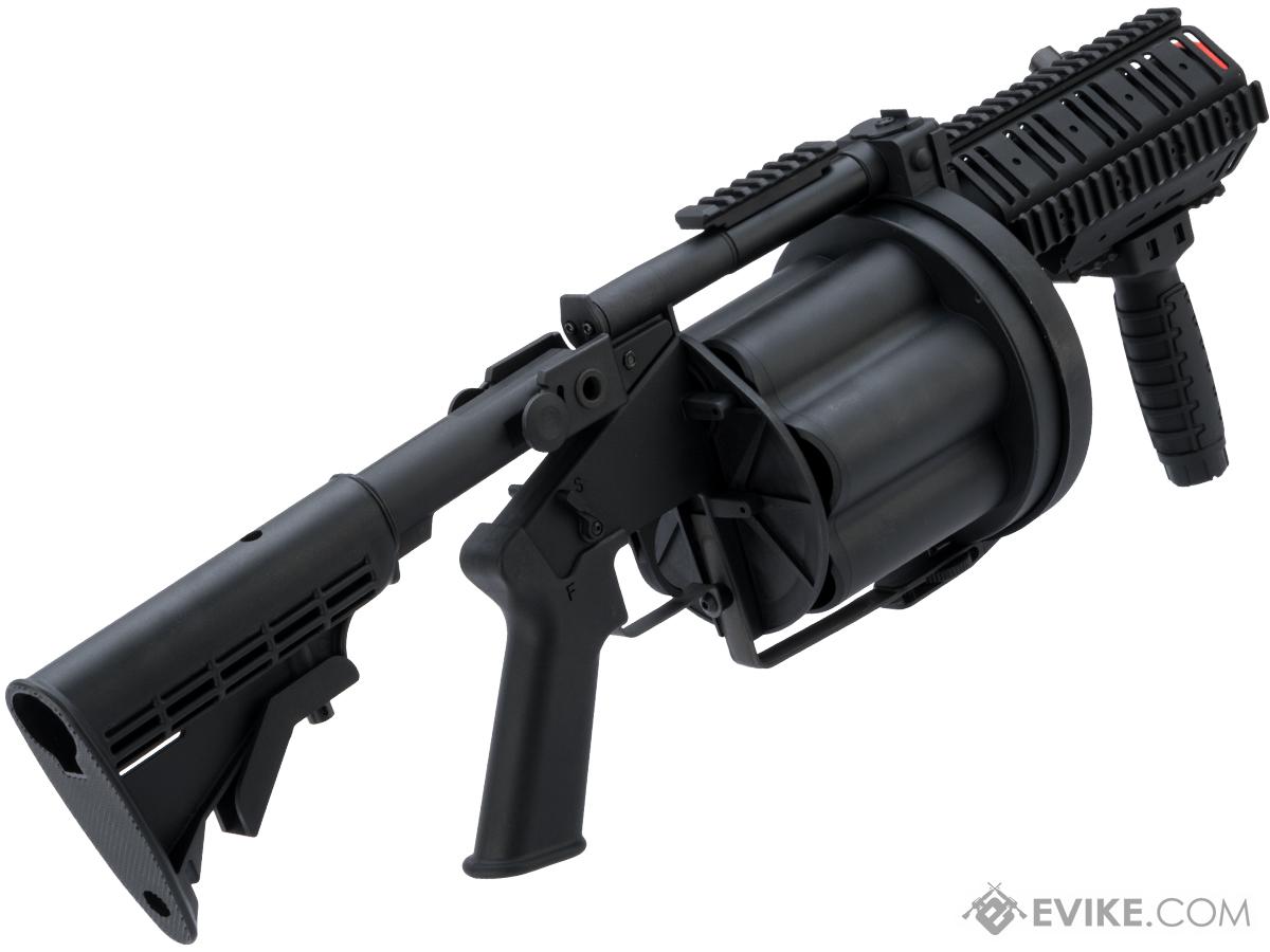 ICS MGL Full Size Airsoft Revolver Grenade Launcher (Color: Black), Airsoft  Guns, Grenade Launchers -  Airsoft Superstore