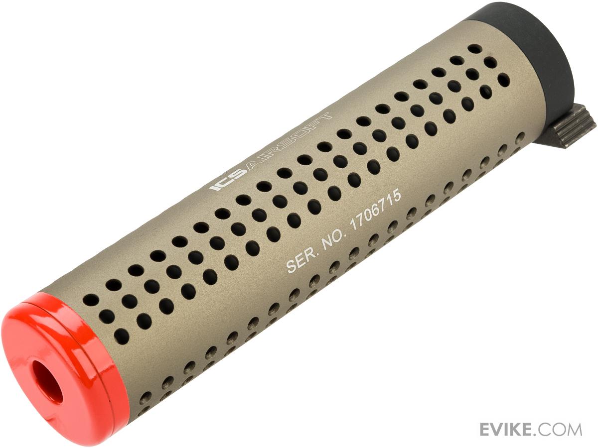 ICS QD Style Mock Suppressor for Airsoft Rifles / SMG's (Color Tan