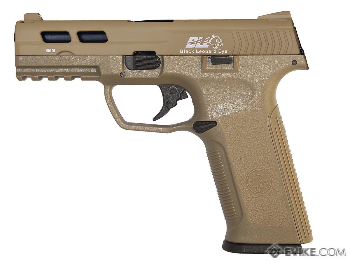 ICS BLE-XAE Ambidextrous Duty Size GBB Airsoft Pistol (Color: Tan)