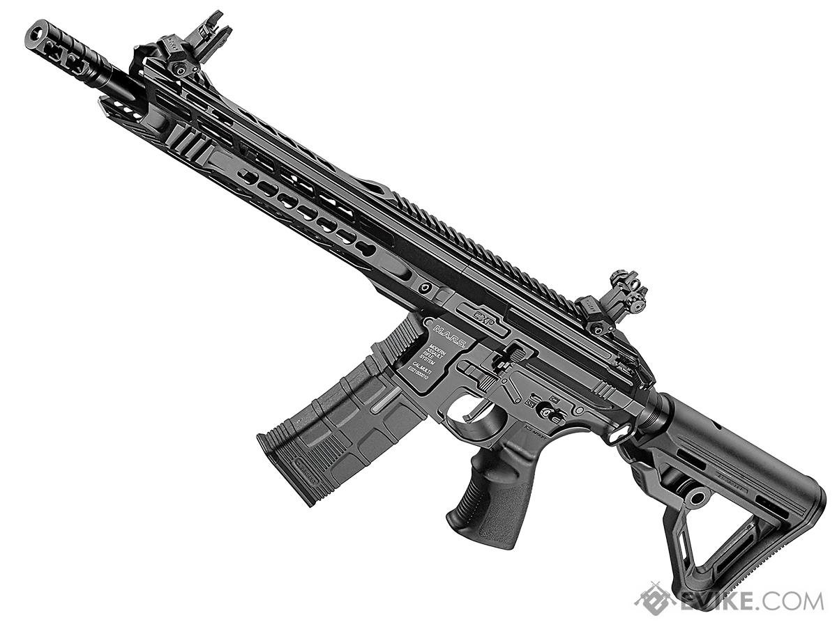 ICS CXP-MARS Carbine Full Metal M4 Airsoft AEG Rifle (Color: Black)