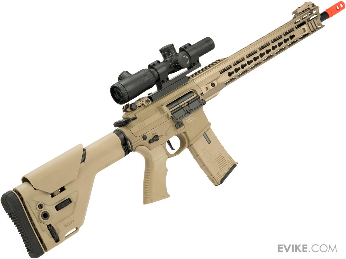 ICS CXPMARS Full Metal DMR Airsoft AEG (Color Tan), Airsoft Guns