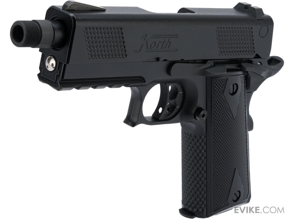 ICS Korth Licensed PRS Airsoft Gas Blowback Pistol, Airsoft Guns, Gas