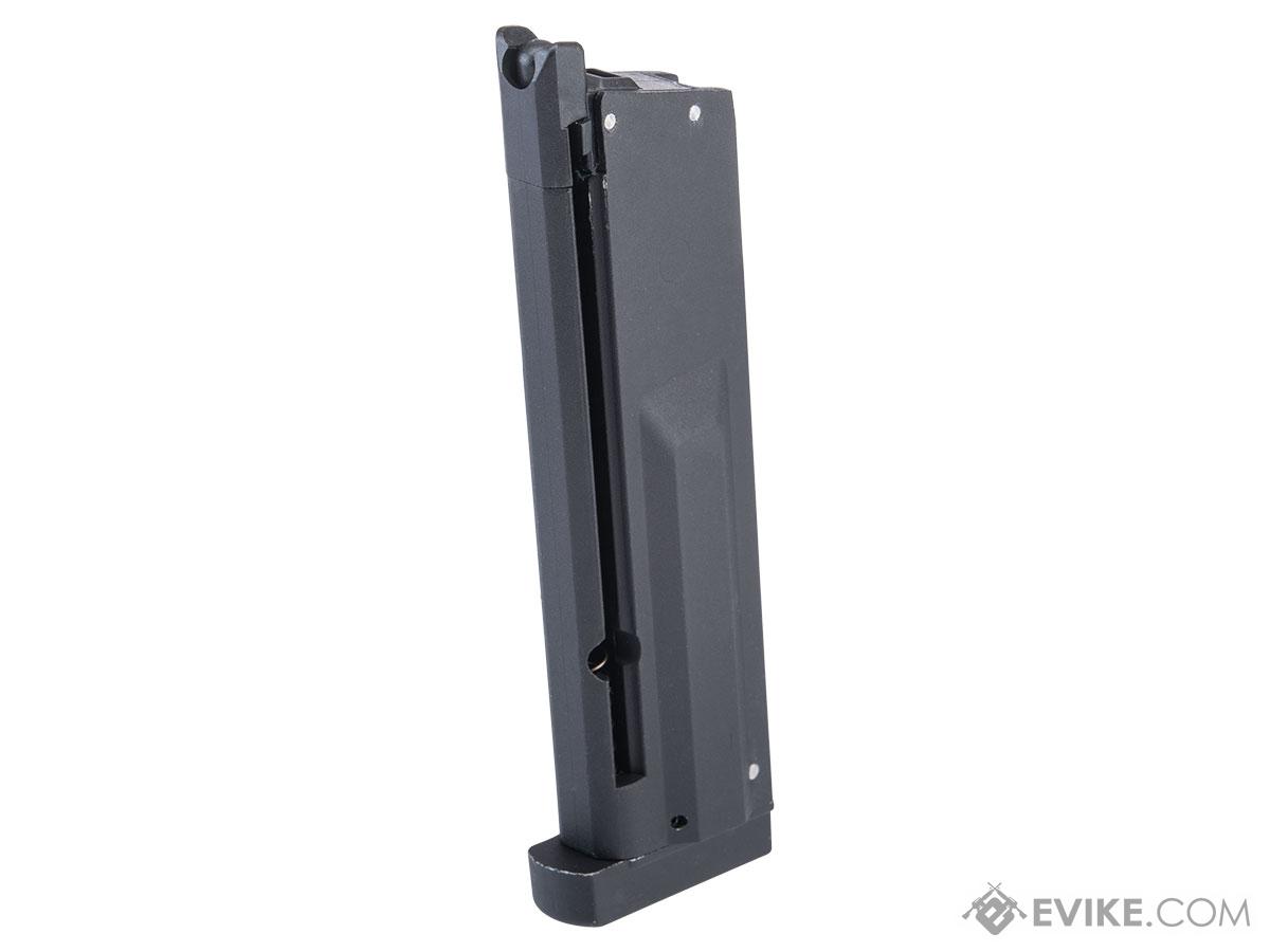 ICS 14 Round Green Gas Magazine for BLE-Vulture Gas Blowback Airsoft Pistols (Model: Thick Base)